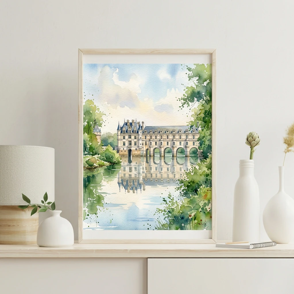 Chenonceau River Reflections preview 5