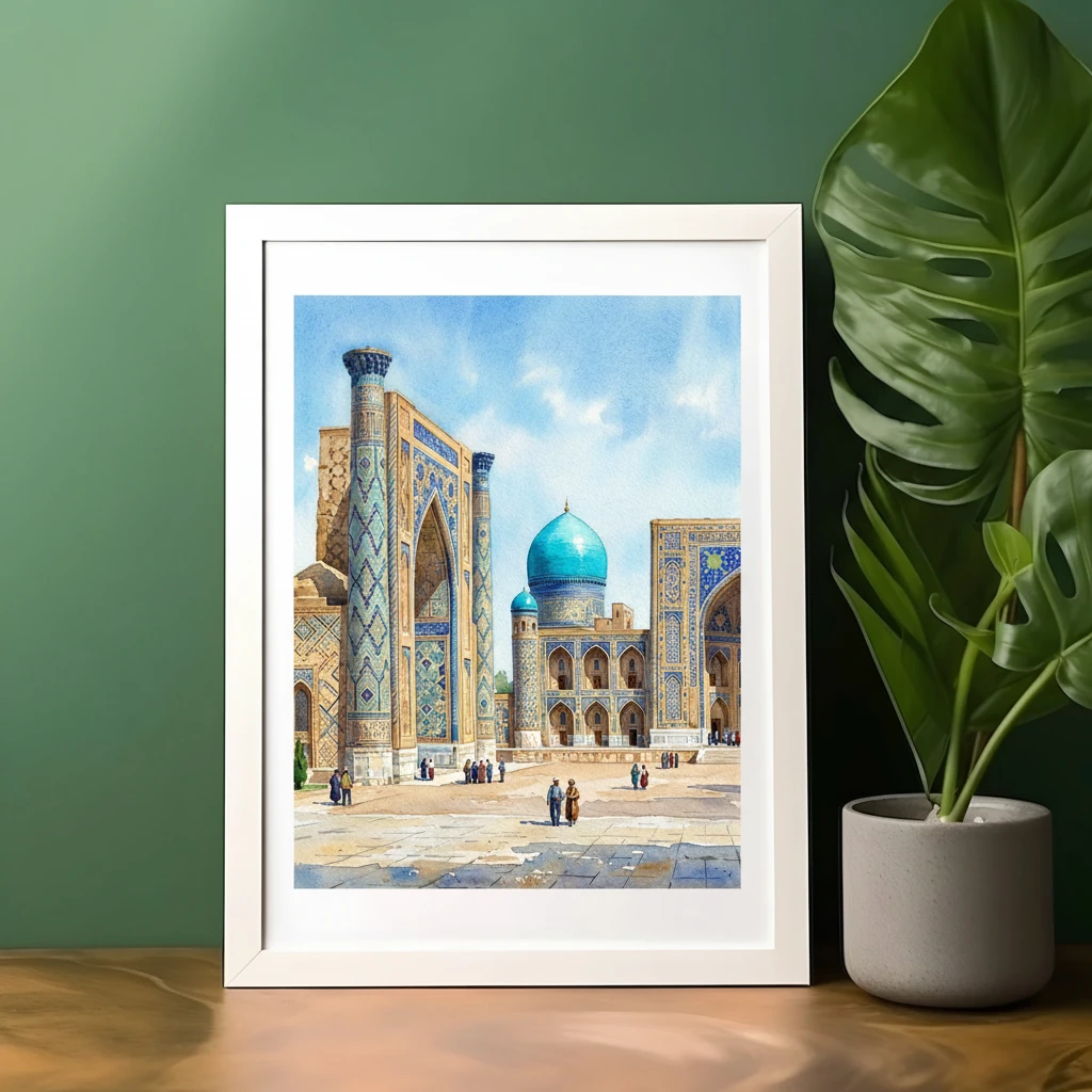Samarkand Silk Road Tiles preview 2
