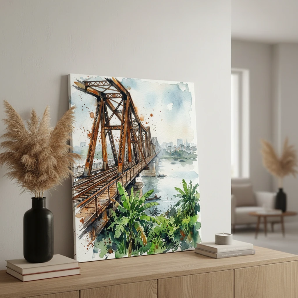 Long Bien Iron Bridge preview 5