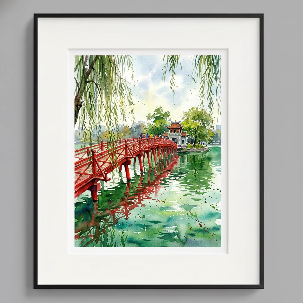 Red Bridge of Sword Lake preview 2