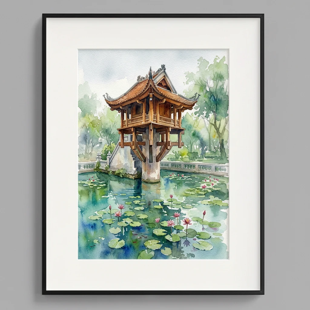 One Pillar Pagoda Pond preview 2