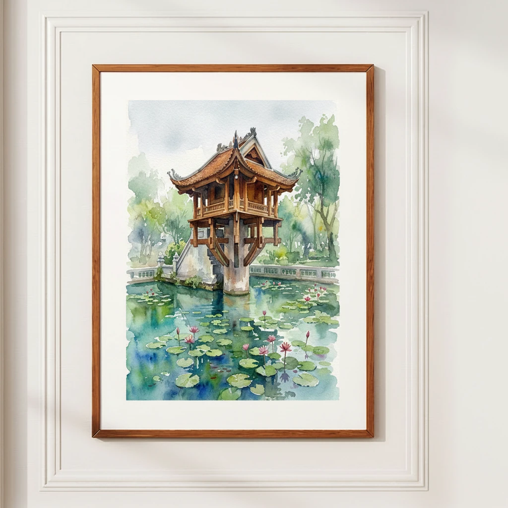 One Pillar Pagoda Pond preview 4