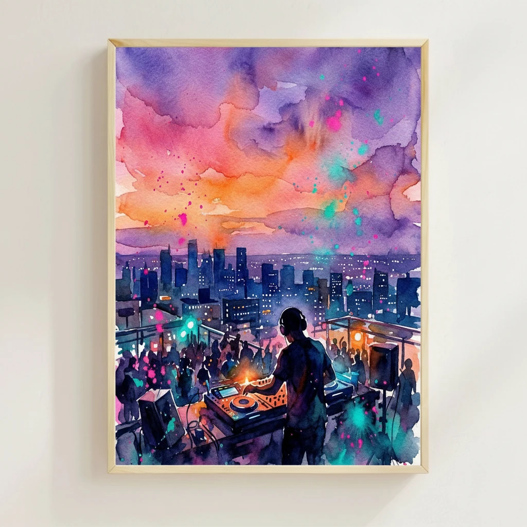 Rooftop Sunset DJ preview 2