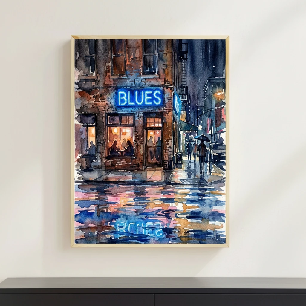 Rainy Blues Bar Front preview 2
