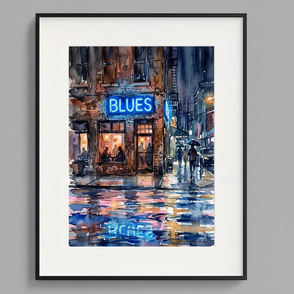 Rainy Blues Bar Front preview 3