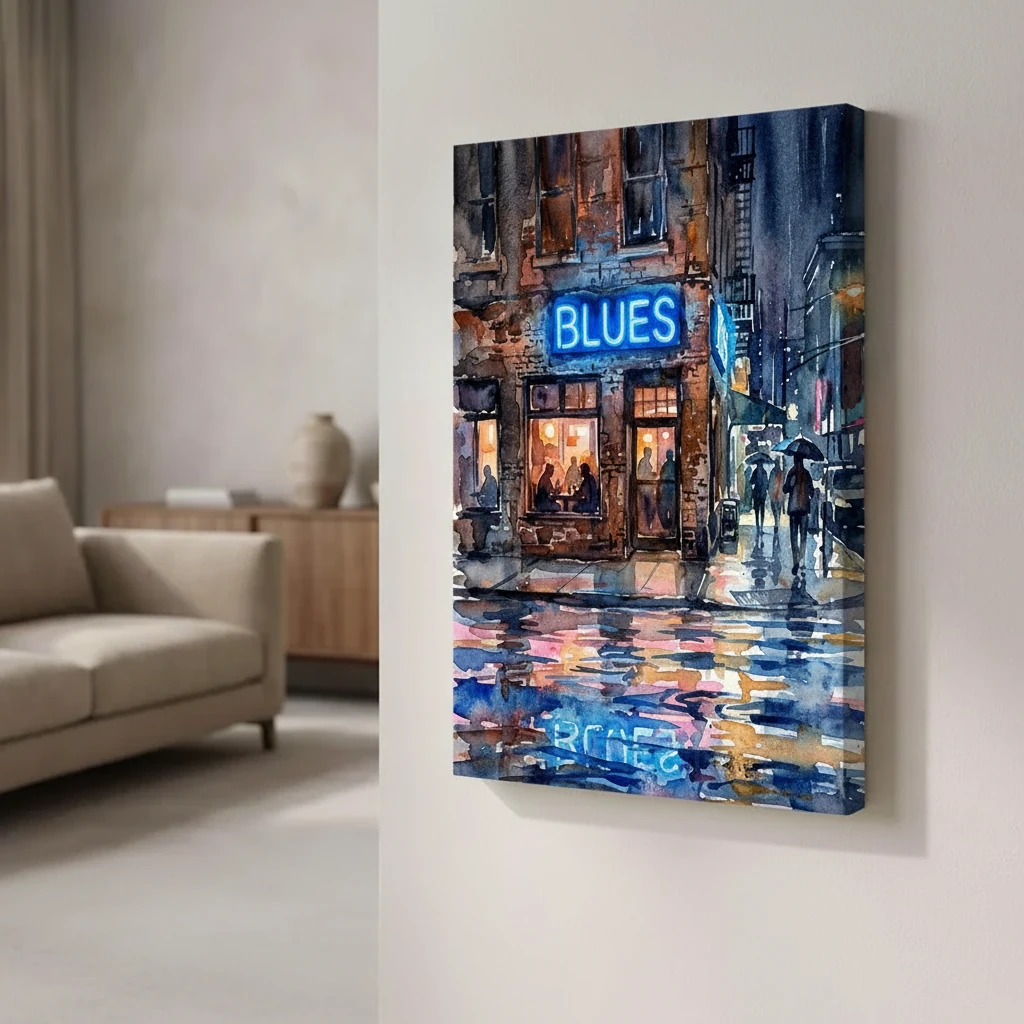 Rainy Blues Bar Front preview 4