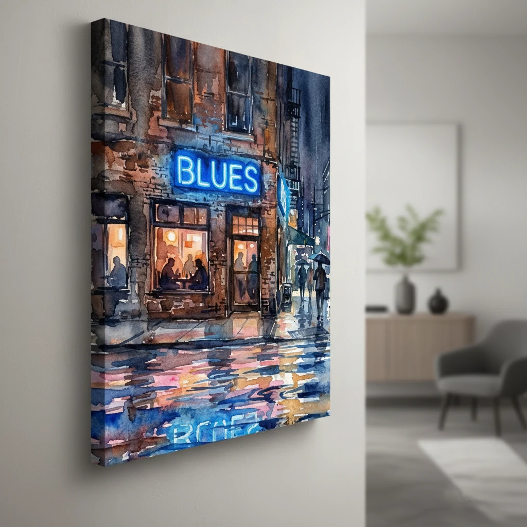 Rainy Blues Bar Front preview 5