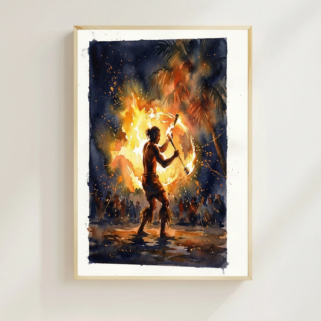 Luau Fire Dance preview 2