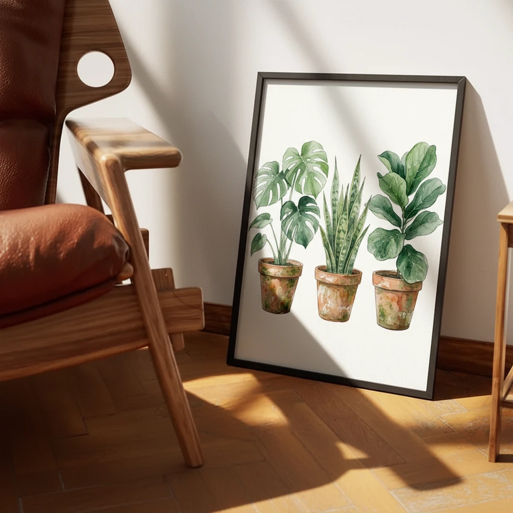 Potted Foliage Trio preview 2