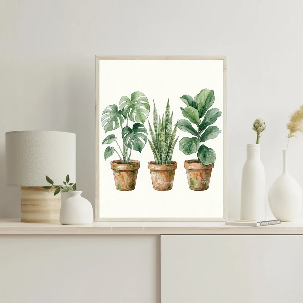 Potted Foliage Trio preview 3
