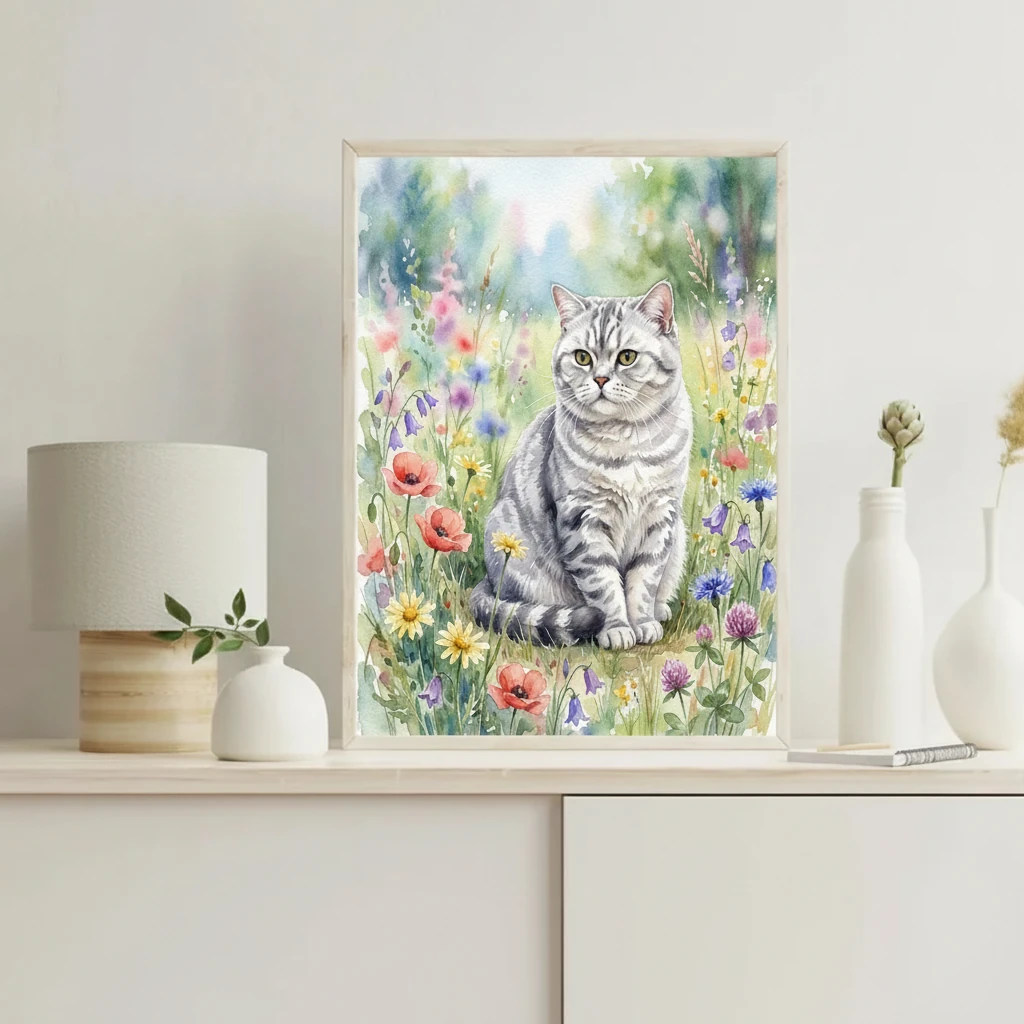 British Shorthair in Meadow preview 2