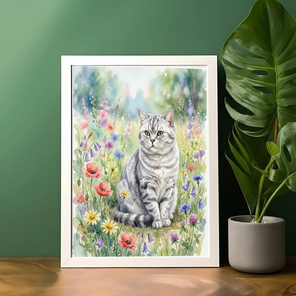 British Shorthair in Meadow preview 4
