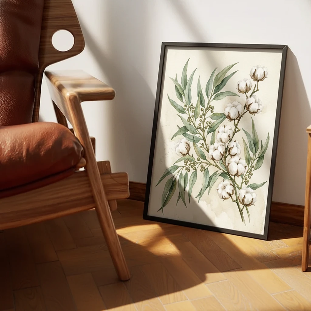 Seeded Eucalyptus and Cotton preview 3