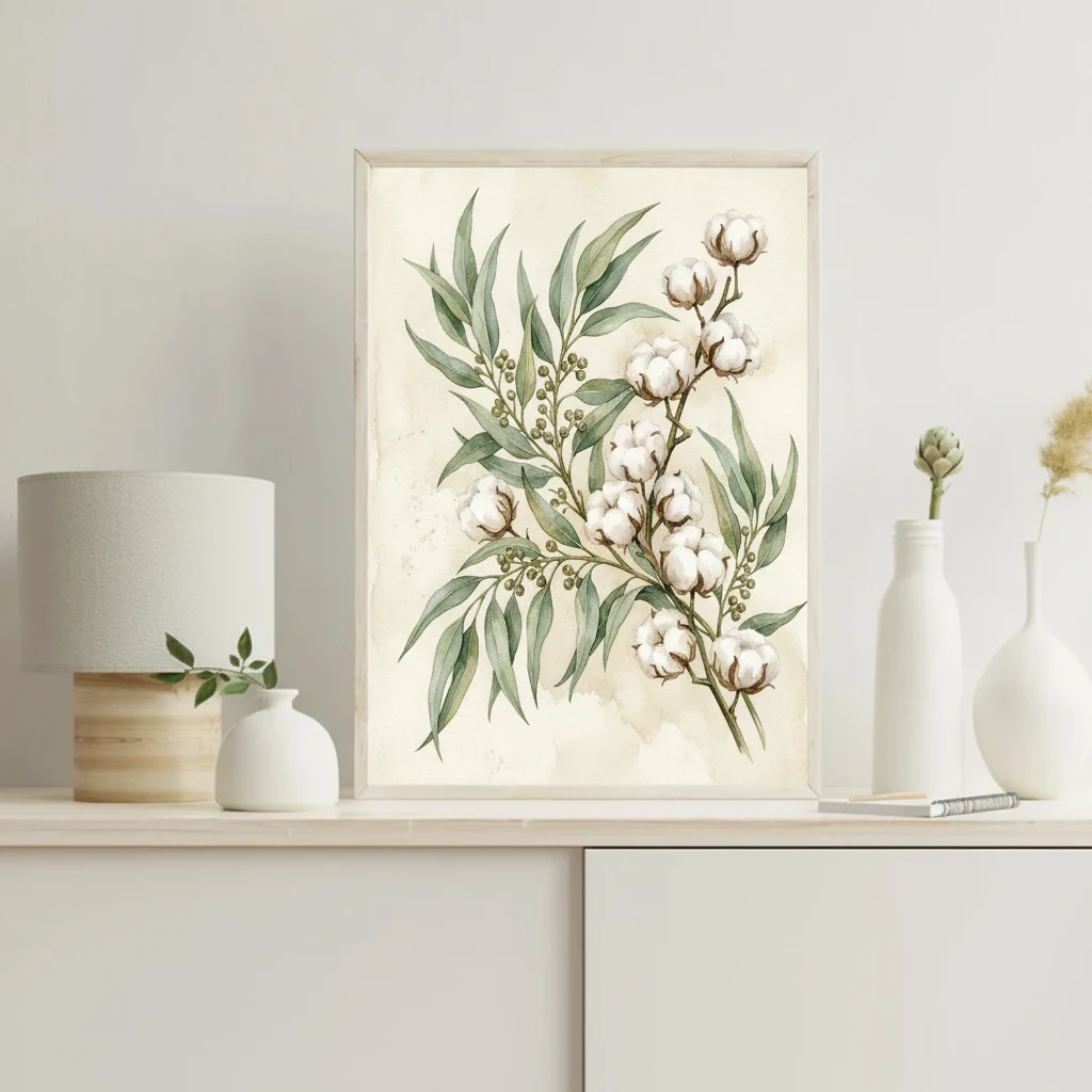 Seeded Eucalyptus and Cotton preview 4