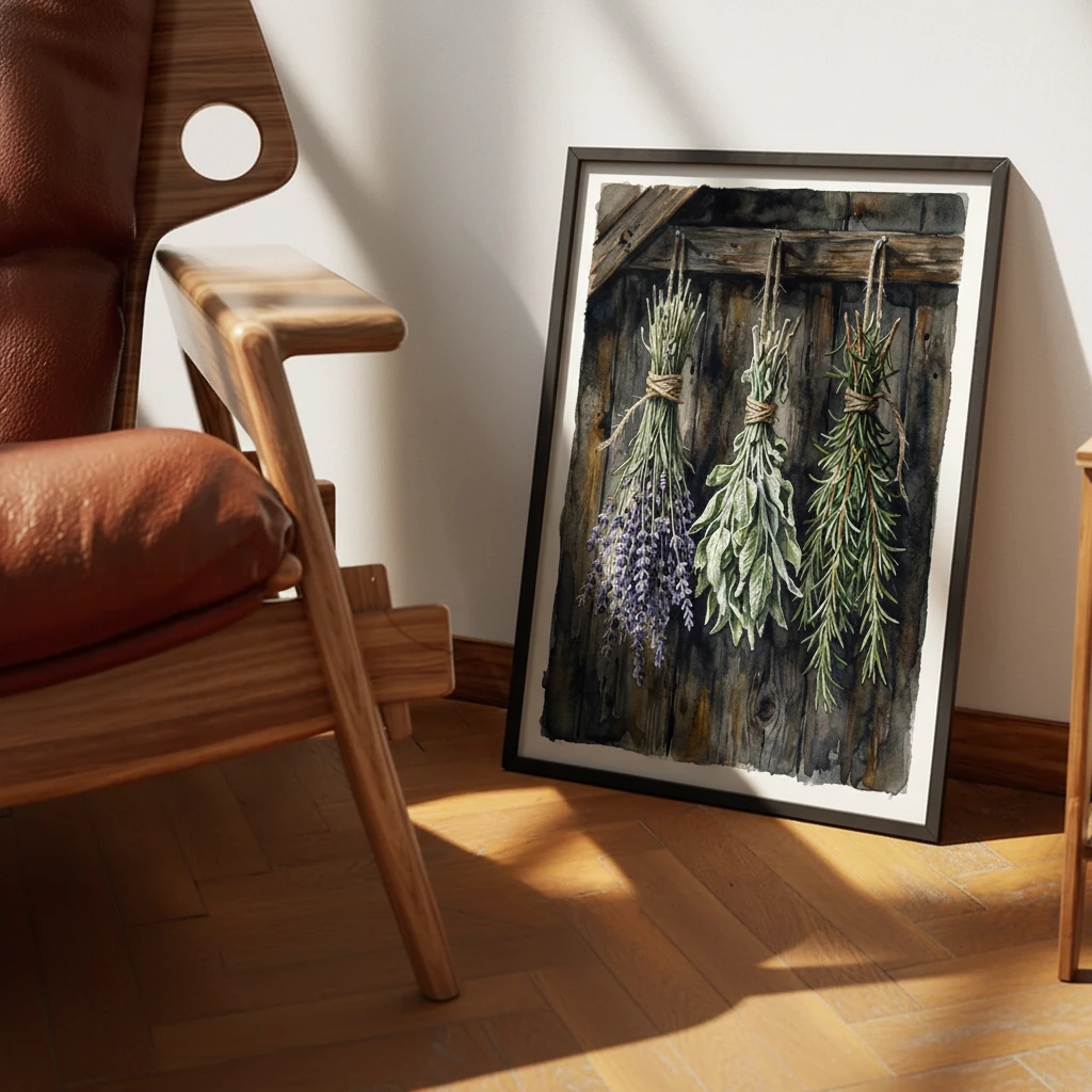 Apothecary Dried Herb Bundles preview 2