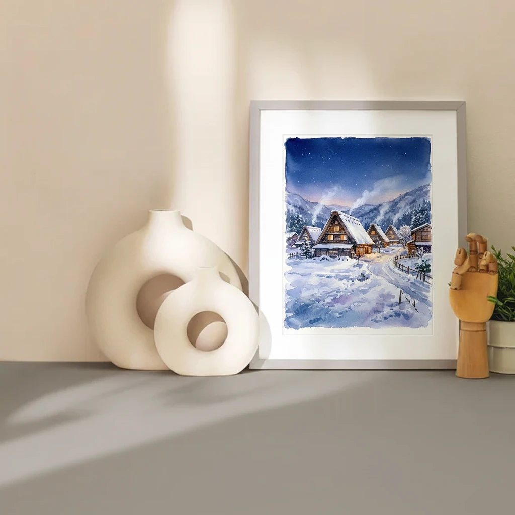 Shirakawa-go Winter Village preview 3