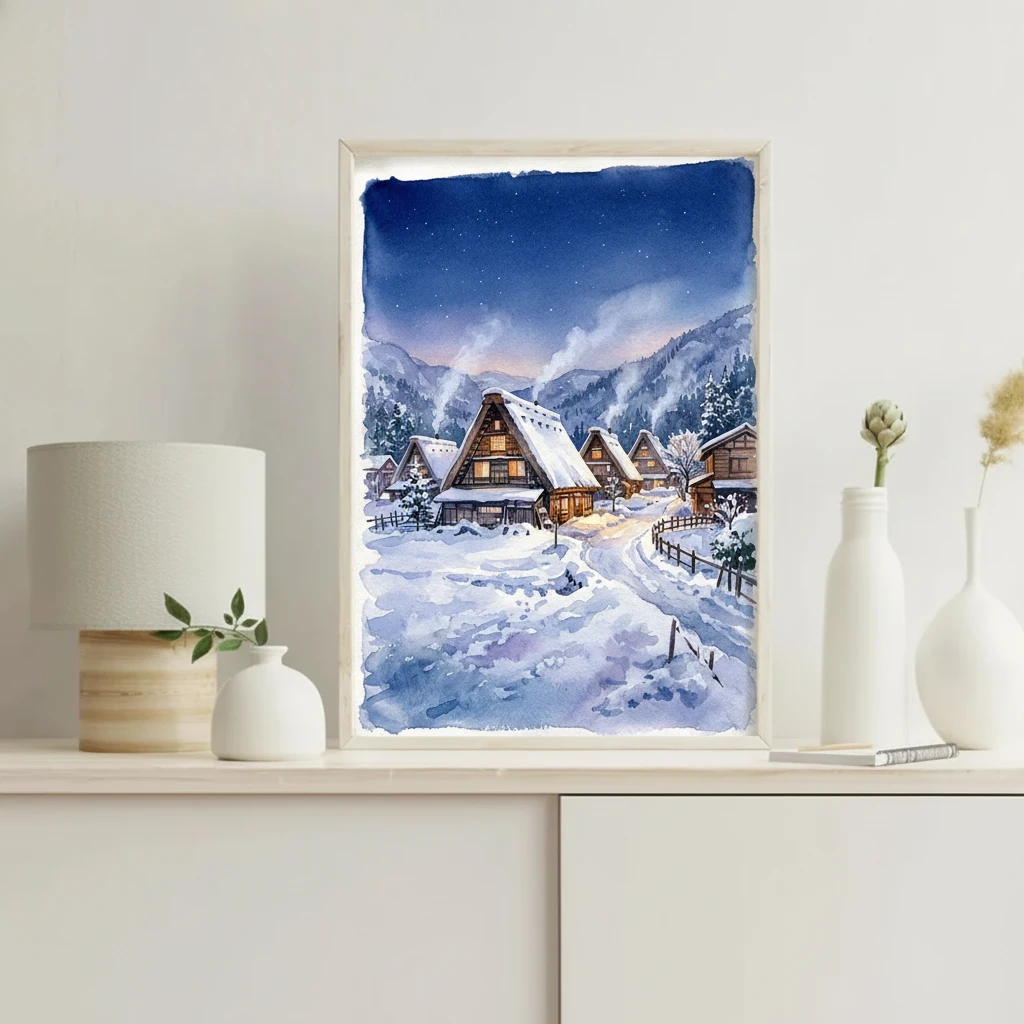 Shirakawa-go Winter Village preview 4