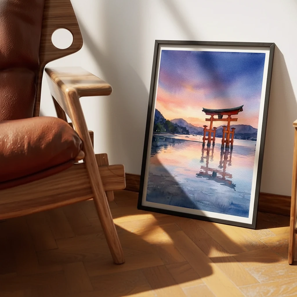 Miyajima Gate at Dusk preview 2