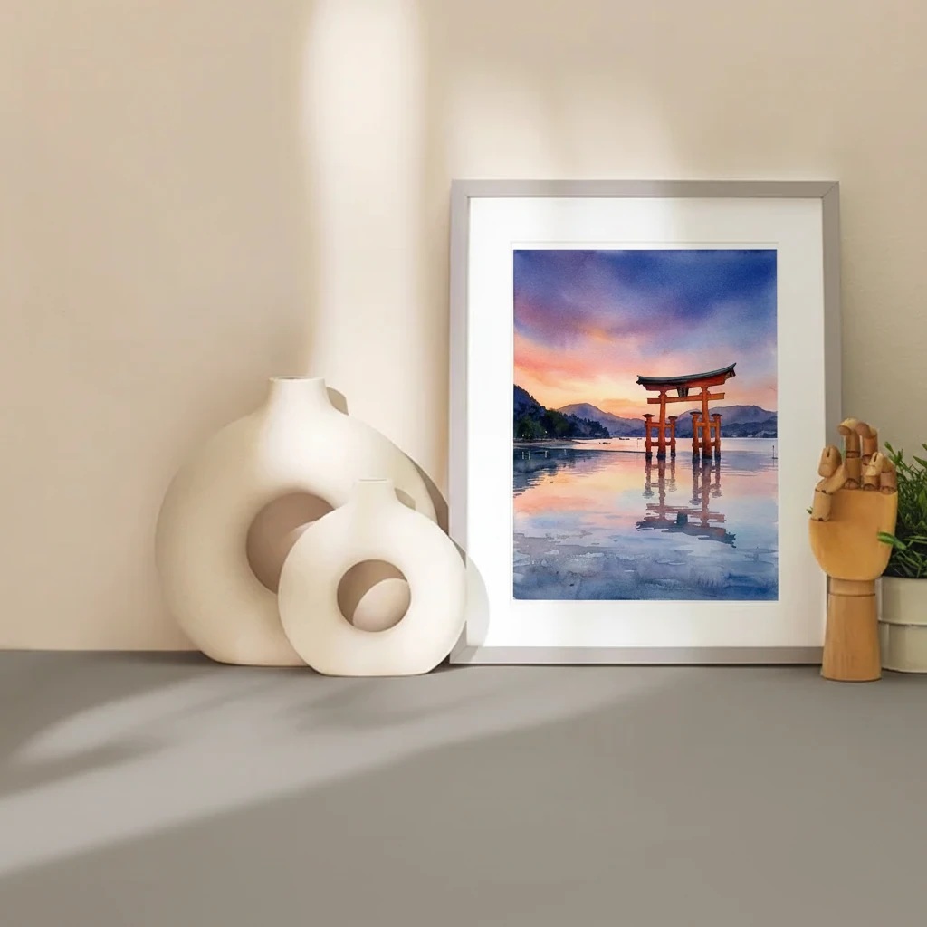 Miyajima Gate at Dusk preview 3