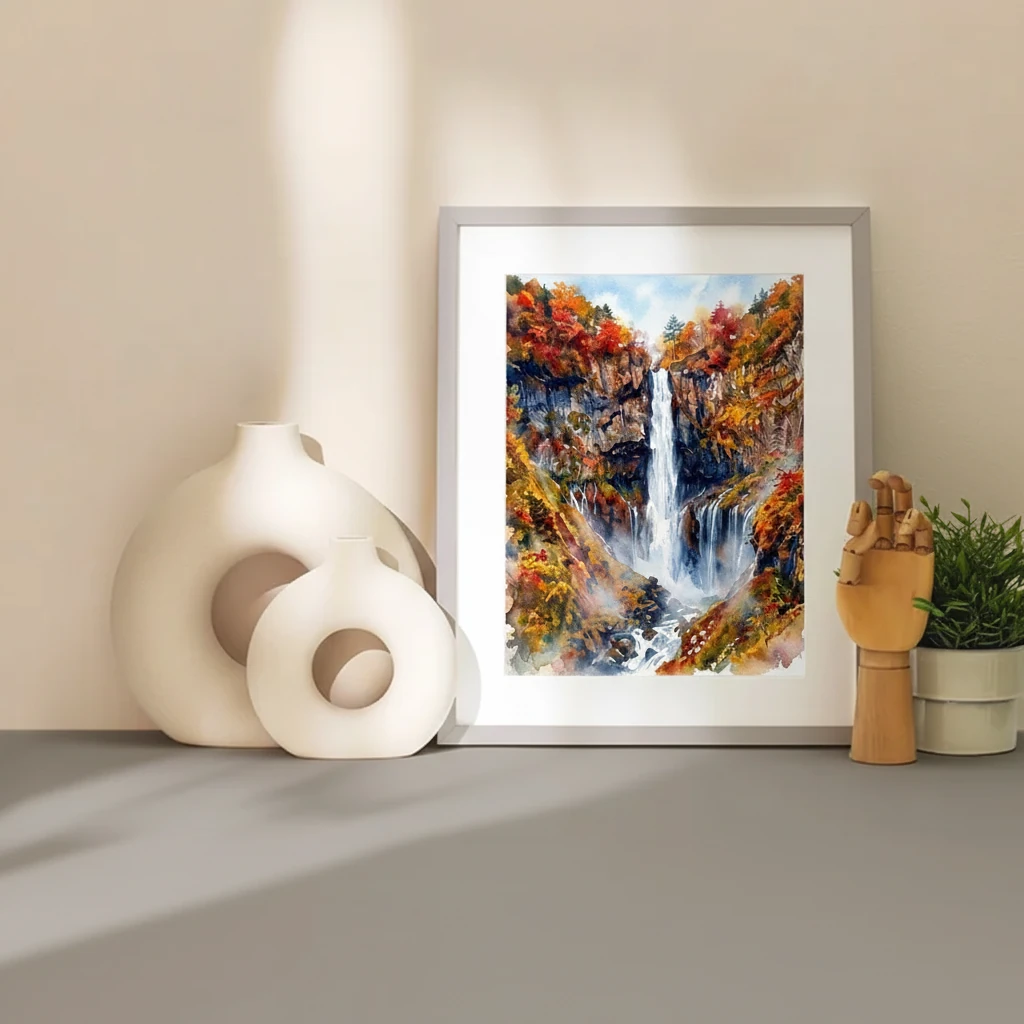 Kegon Falls Autumn Colors preview 3