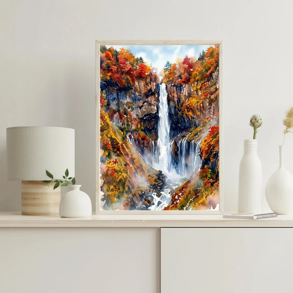 Kegon Falls Autumn Colors preview 4