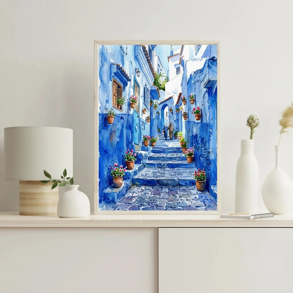 Blue City Alleyway preview 3