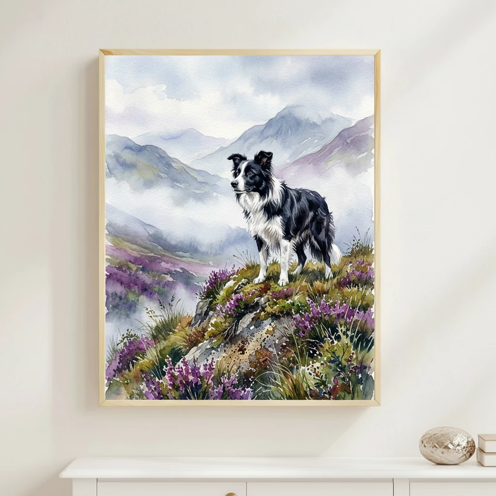 Border Collie in Misty Highlands preview 2