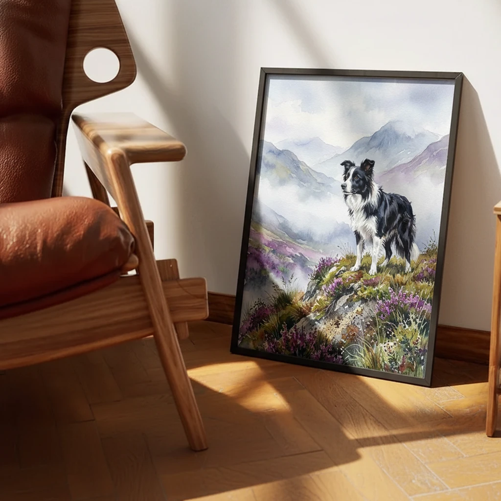 Border Collie in Misty Highlands preview 3