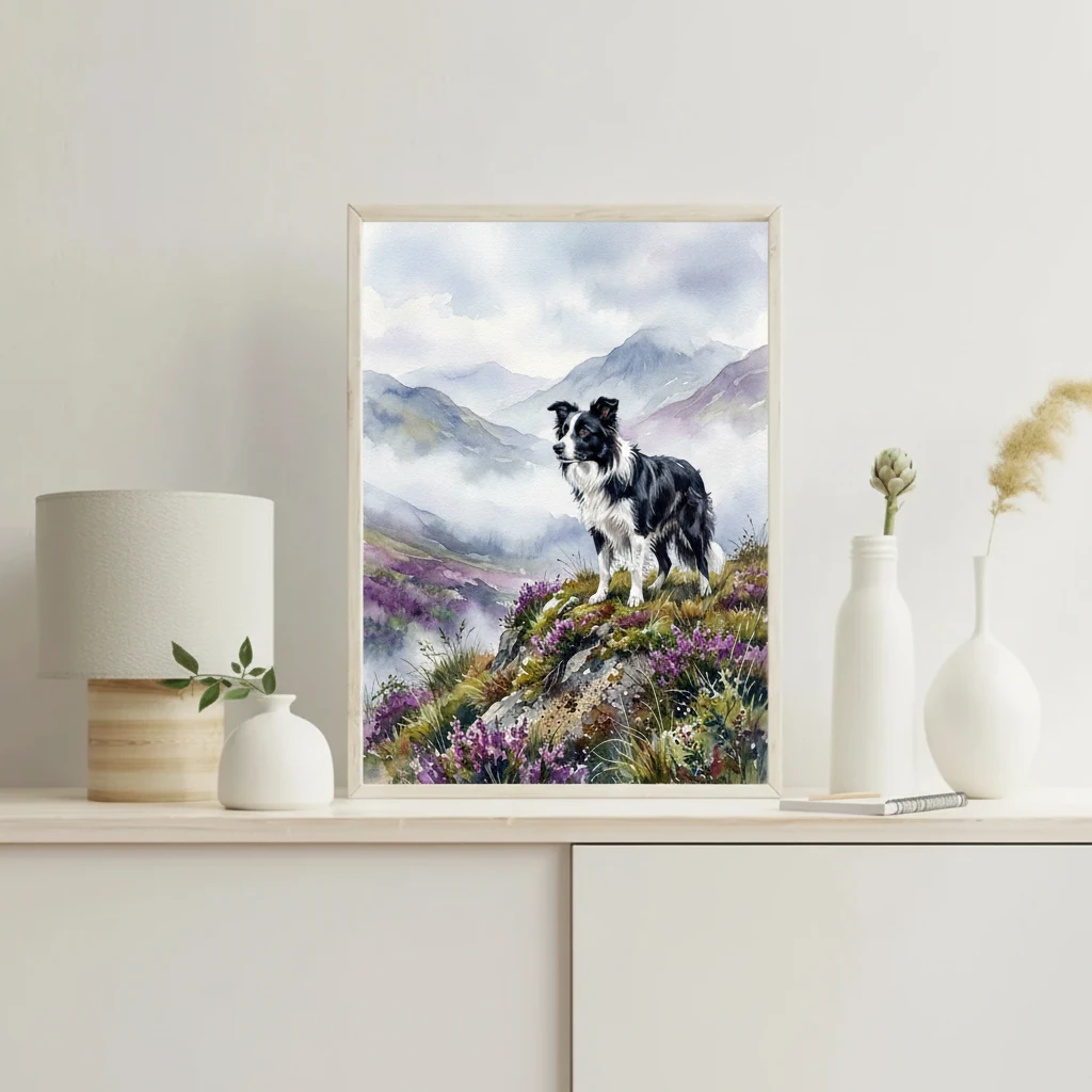 Border Collie in Misty Highlands preview 4