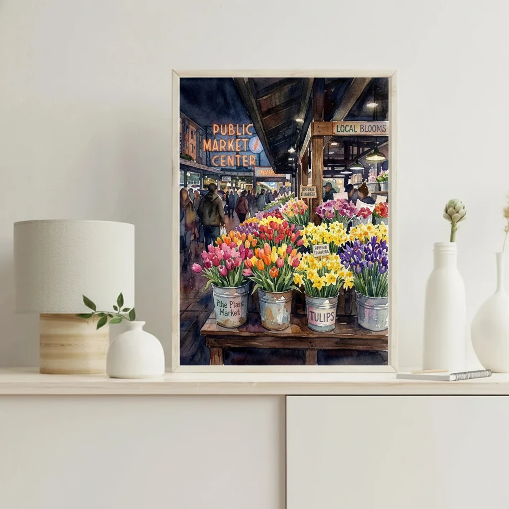 Pike Place Market Flowers preview 4