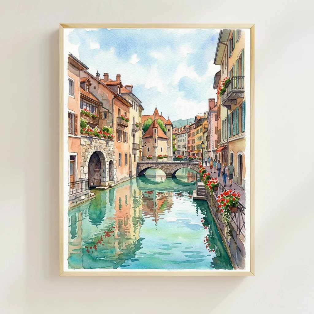Annecy Canal Houses preview 2