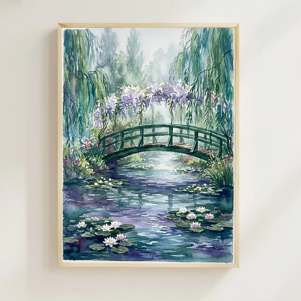 Giverny Green Bridge preview 2