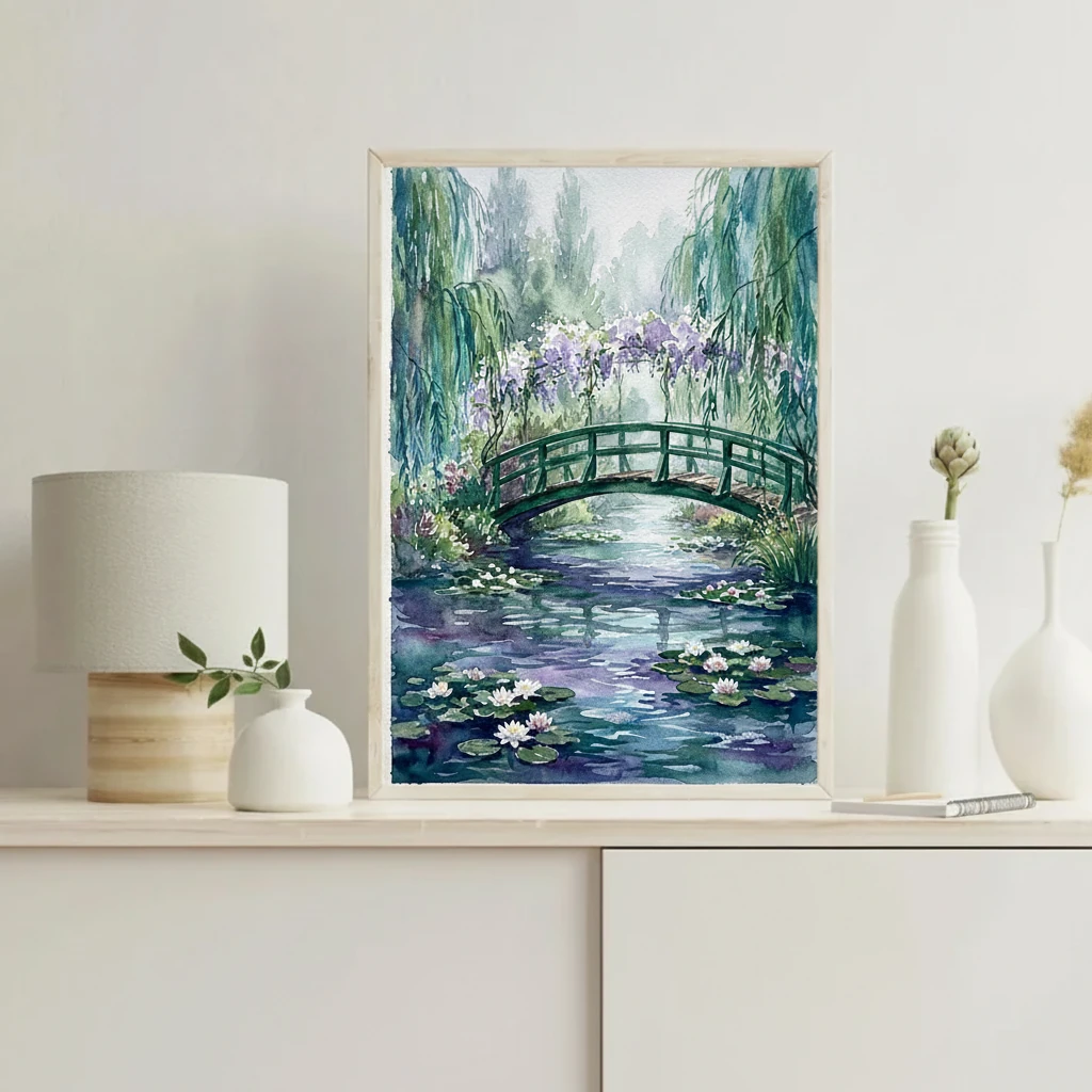 Giverny Green Bridge preview 4
