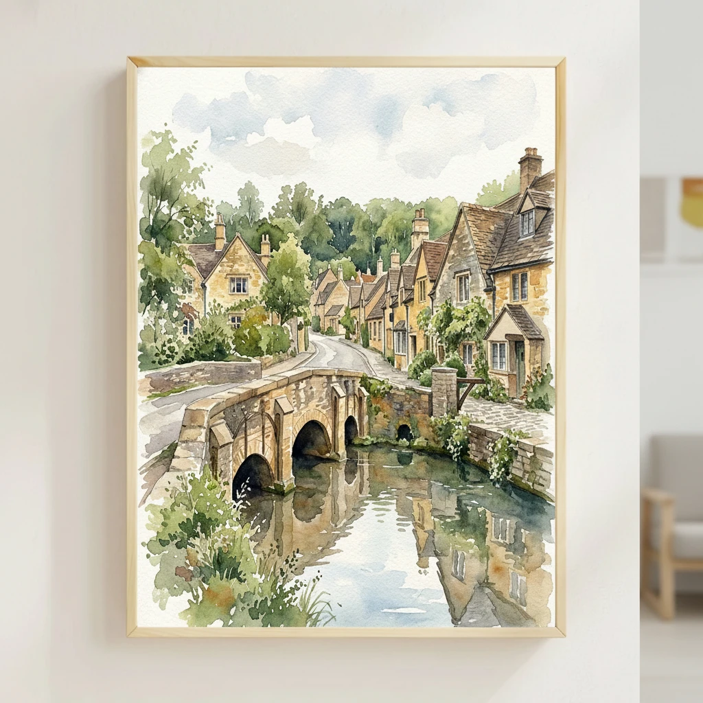 Castle Combe Stone Bridge preview 2