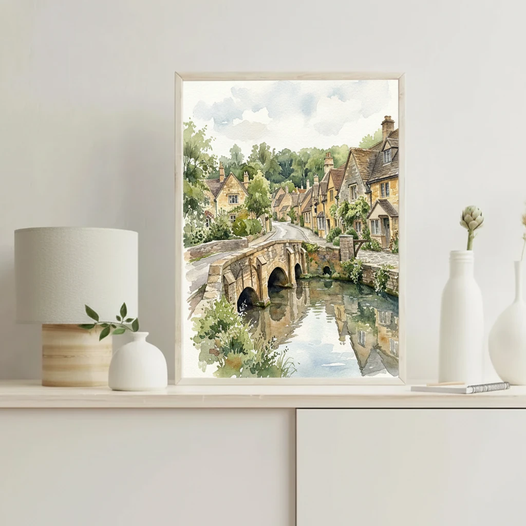 Castle Combe Stone Bridge preview 4