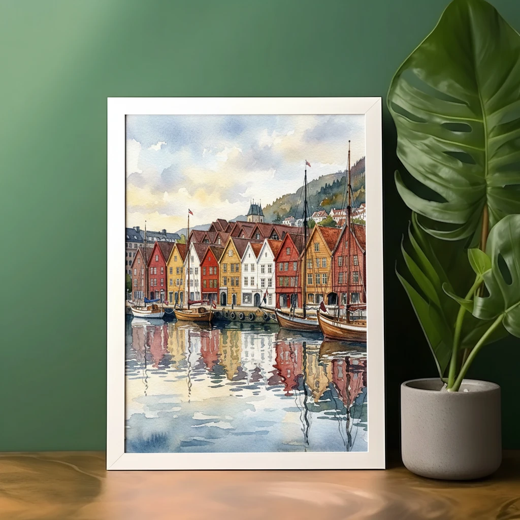 Bergen Bryggen Waterfront preview 2