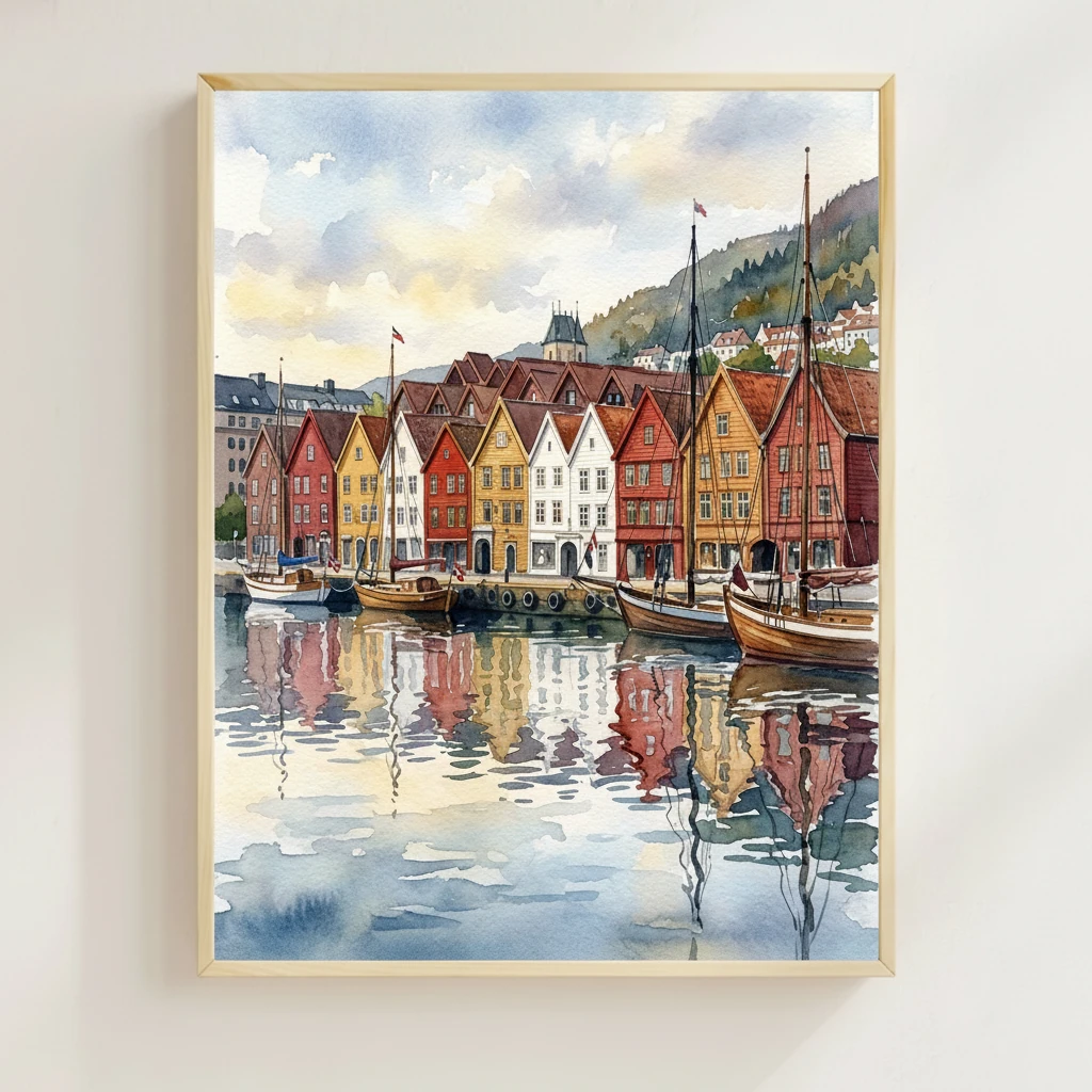 Bergen Bryggen Waterfront preview 3