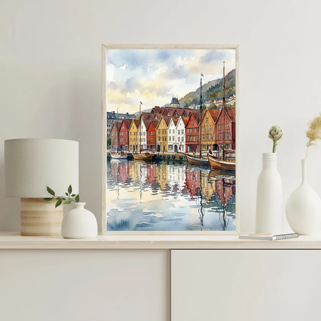 Bergen Bryggen Waterfront preview 4