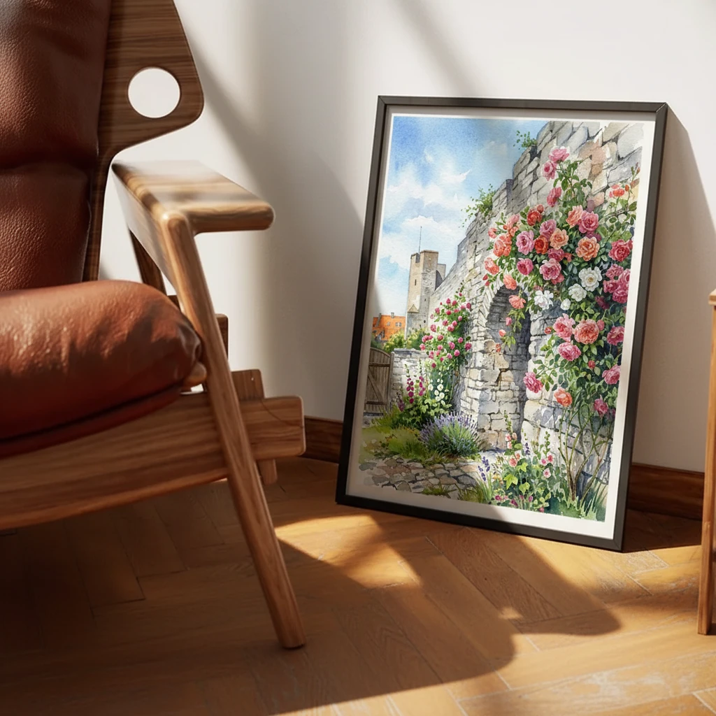 Visby Rose Wall preview 4