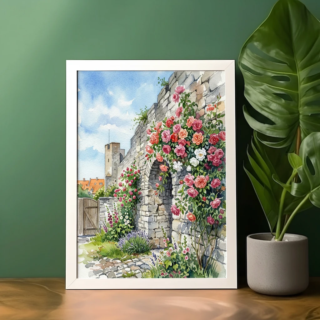 Visby Rose Wall preview 5