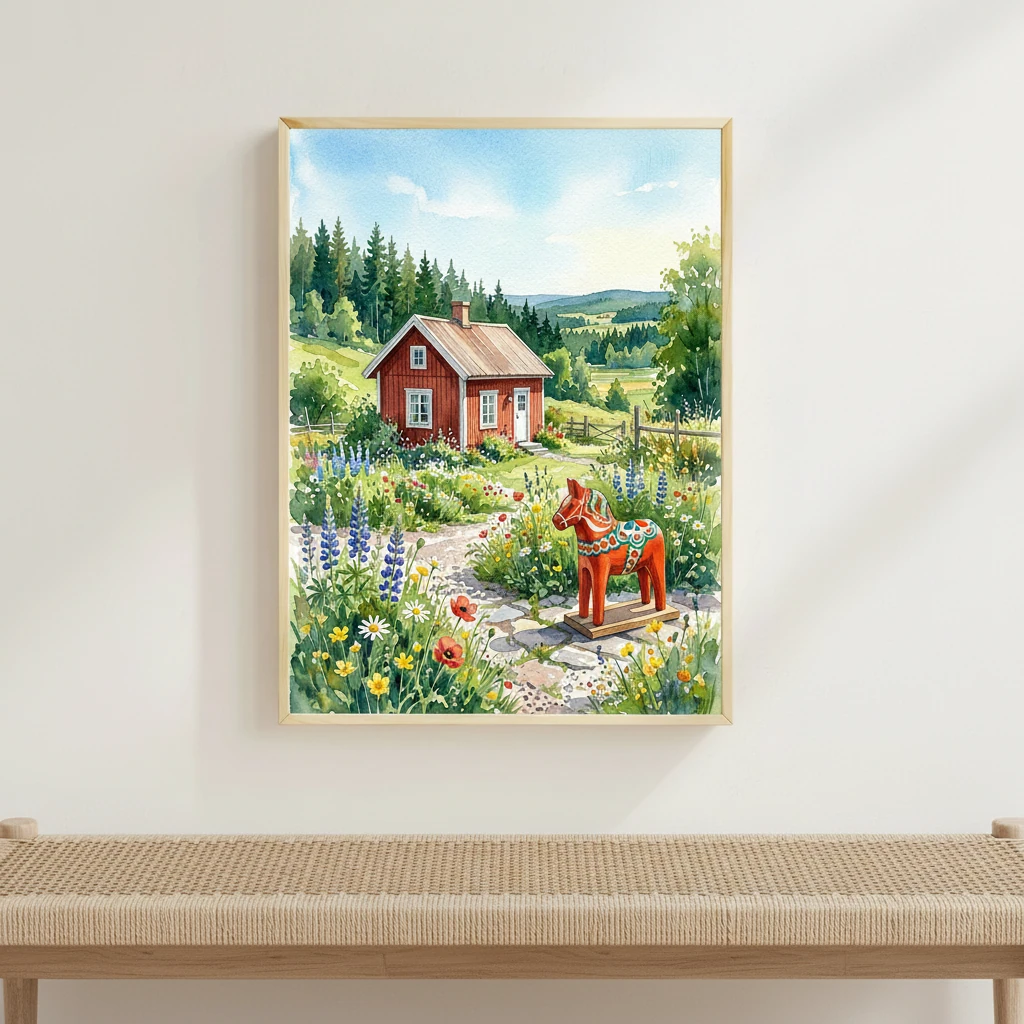 Dala Horse Cottage preview 2