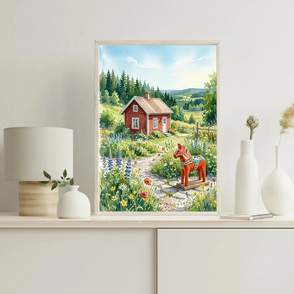 Dala Horse Cottage preview 3