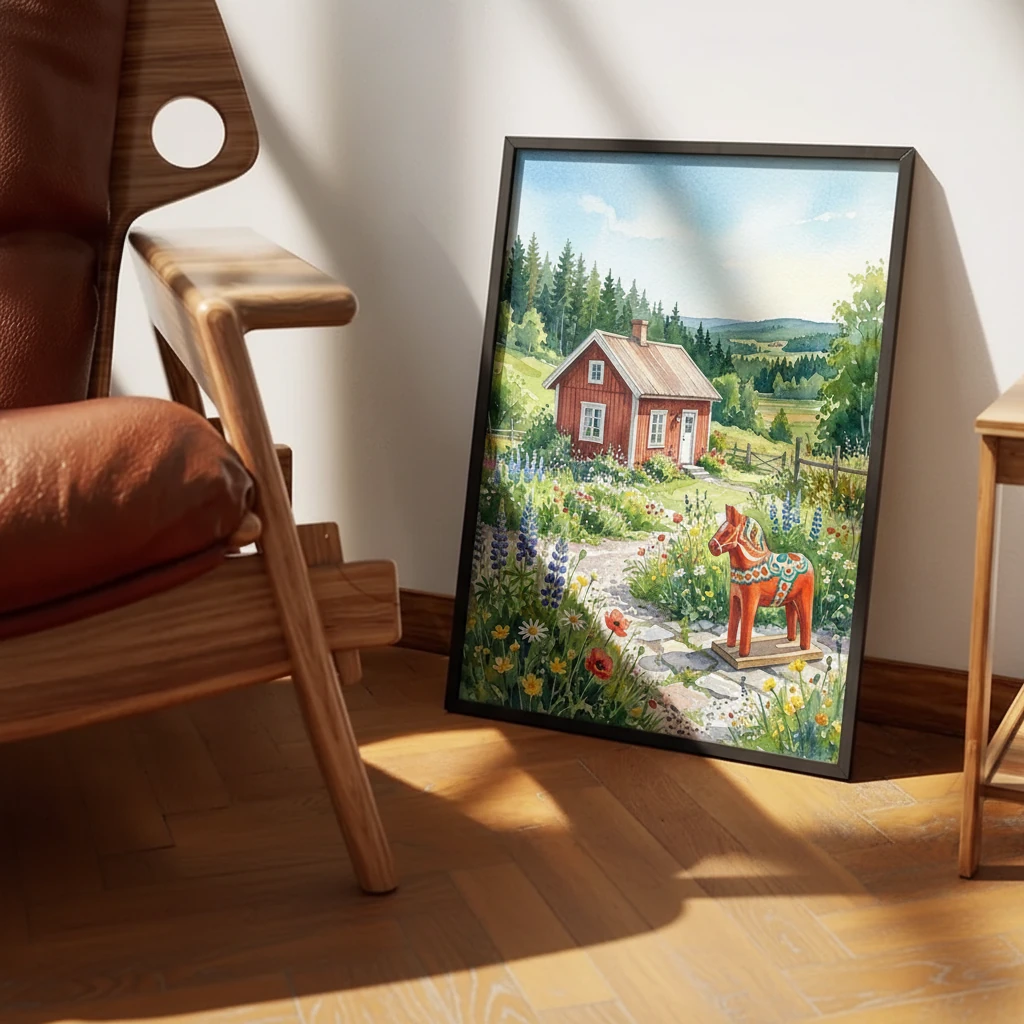 Dala Horse Cottage preview 4