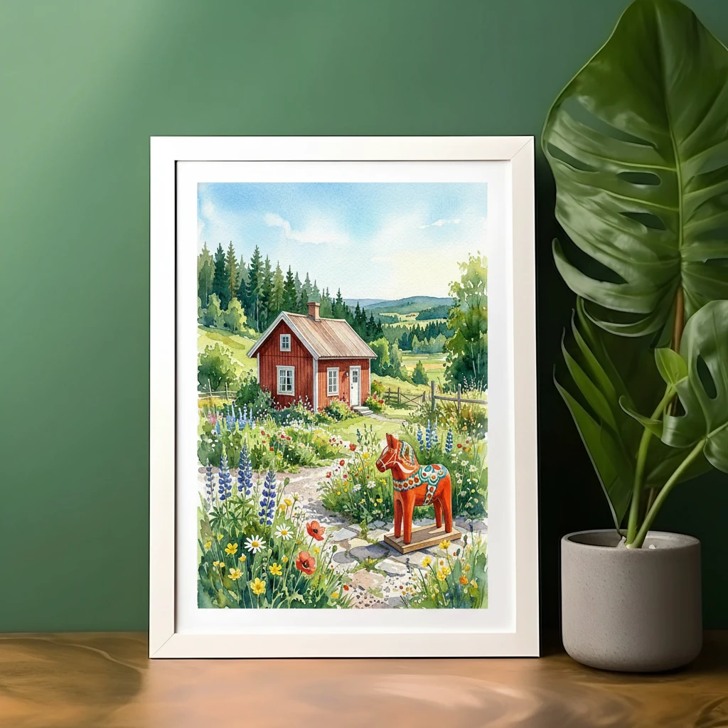 Dala Horse Cottage preview 5