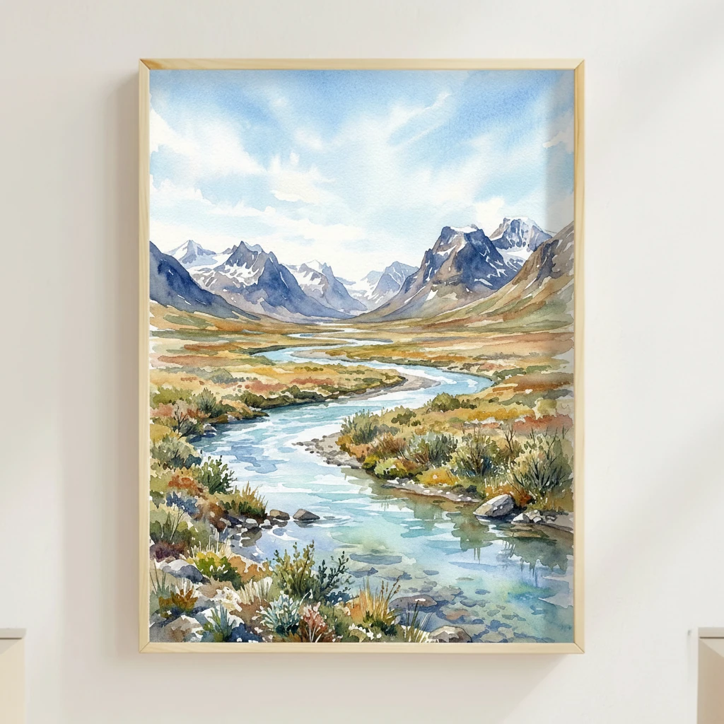 Sarek Mountain River preview 2