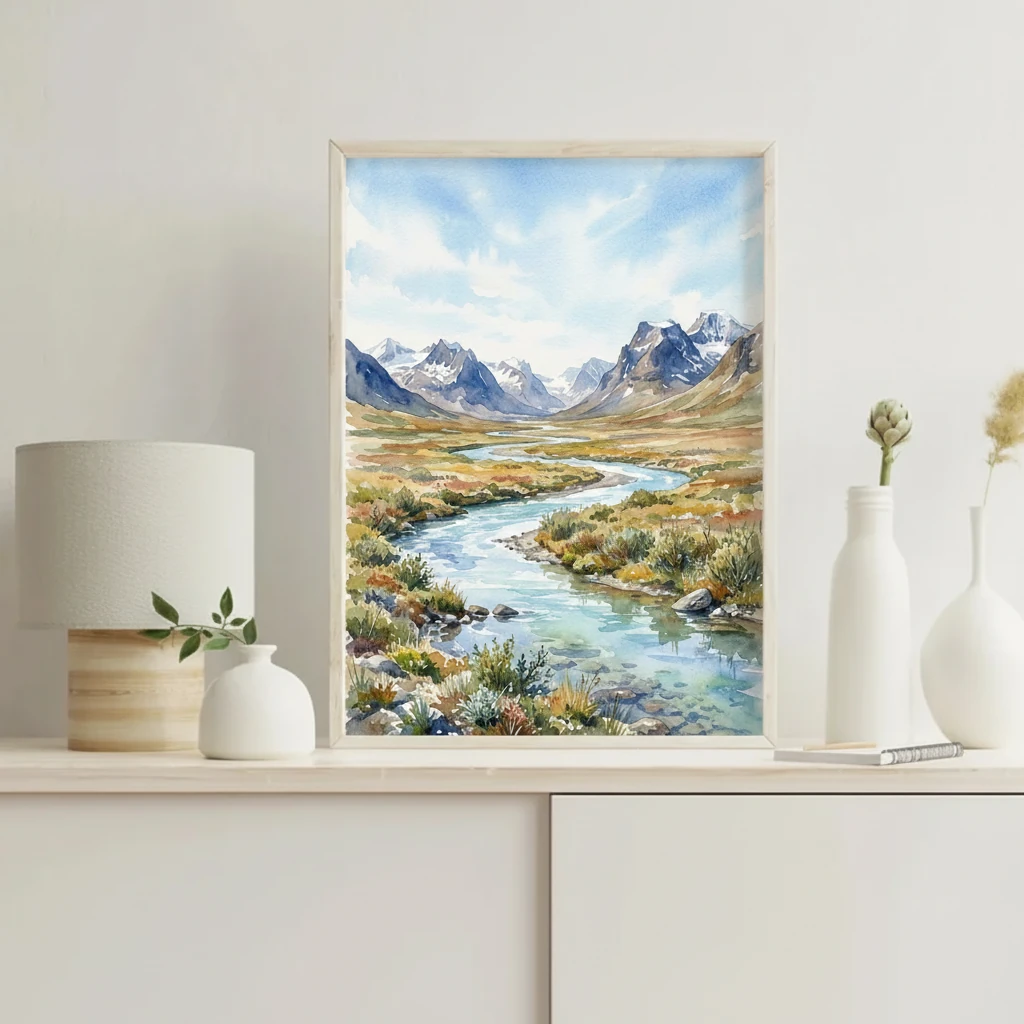 Sarek Mountain River preview 3