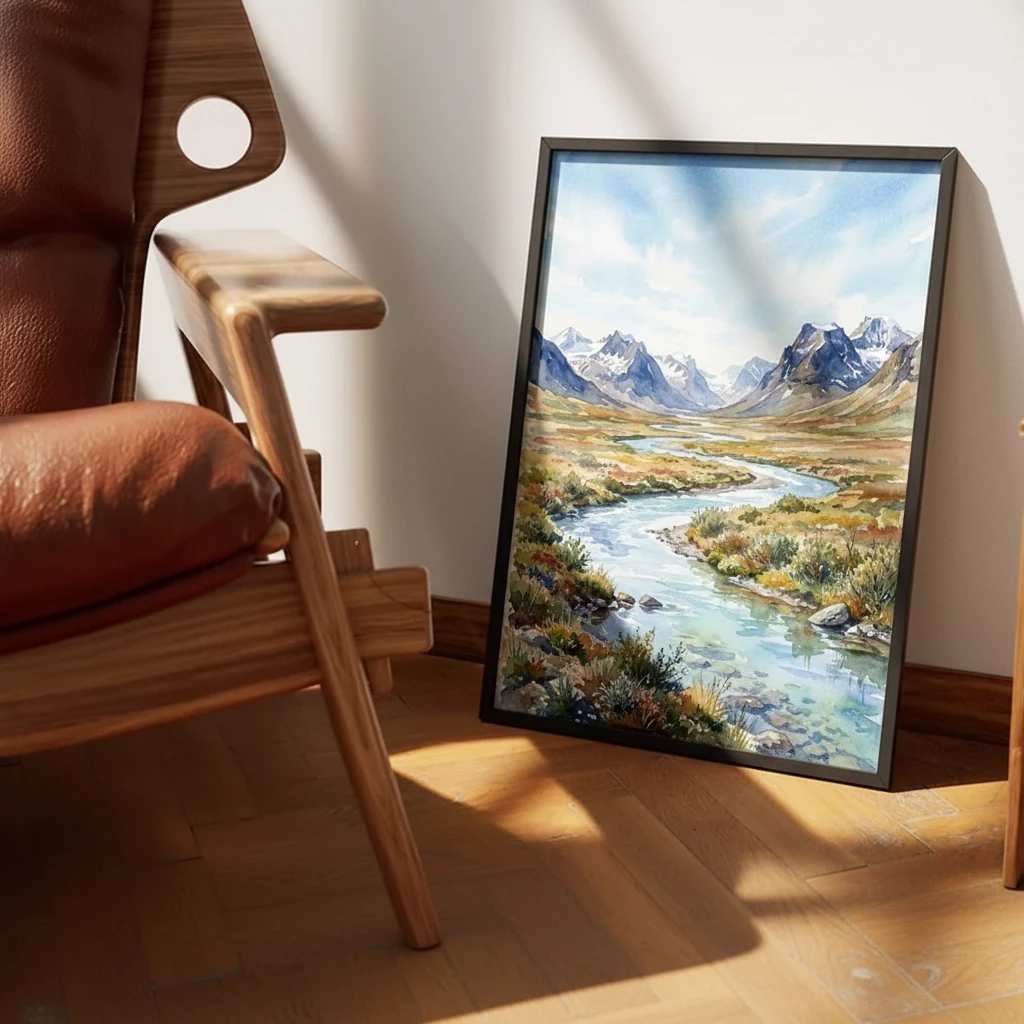Sarek Mountain River preview 4