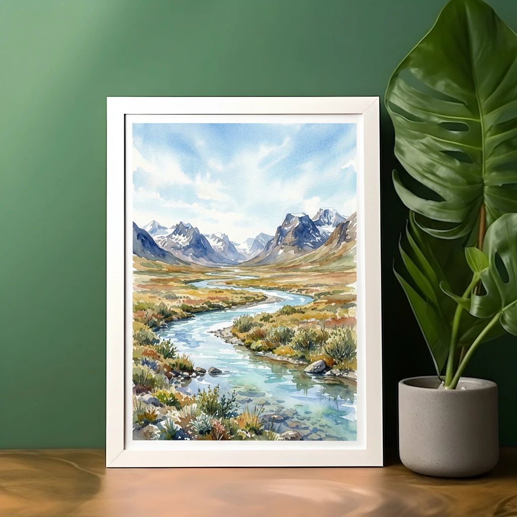 Sarek Mountain River preview 5