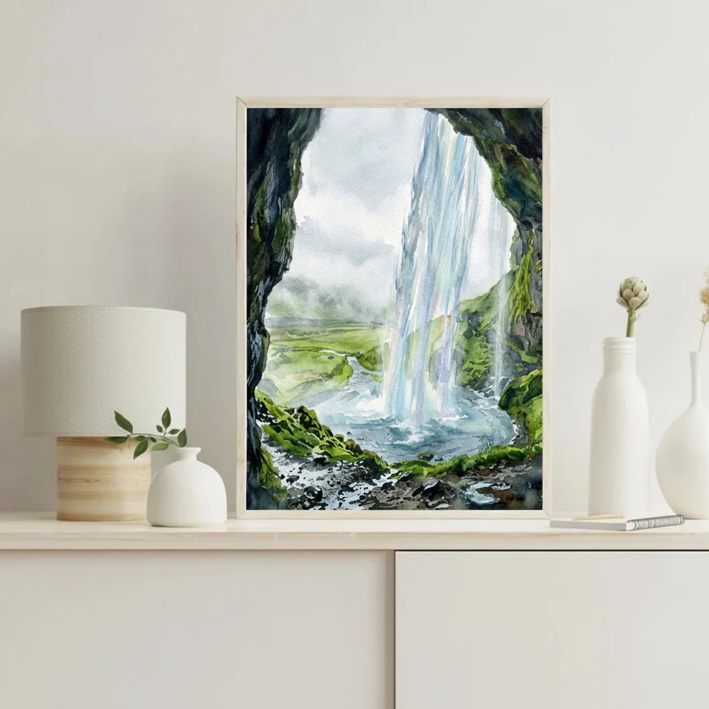 Seljalandsfoss Behind Veil preview 5