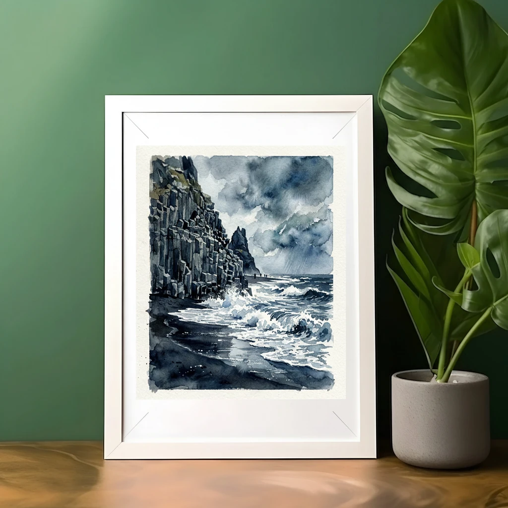 Reynisfjara Basalt Columns preview 2